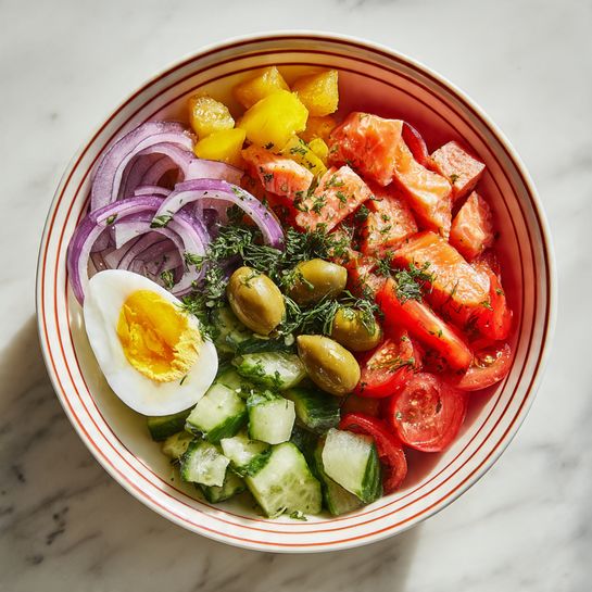 Spanish Tapas Salad Recipe - Recipe Image