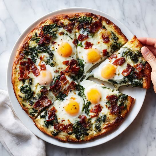 Sunny-Side-Up Pizza Recipe