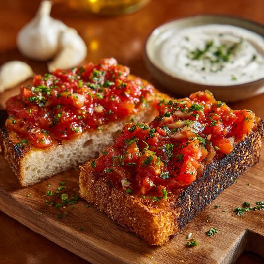 Spanish Tomato Bread (Pan con Tomate) Recipe - Recipe Image