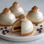 Gingerbread Latte Mousse Domes Recipe