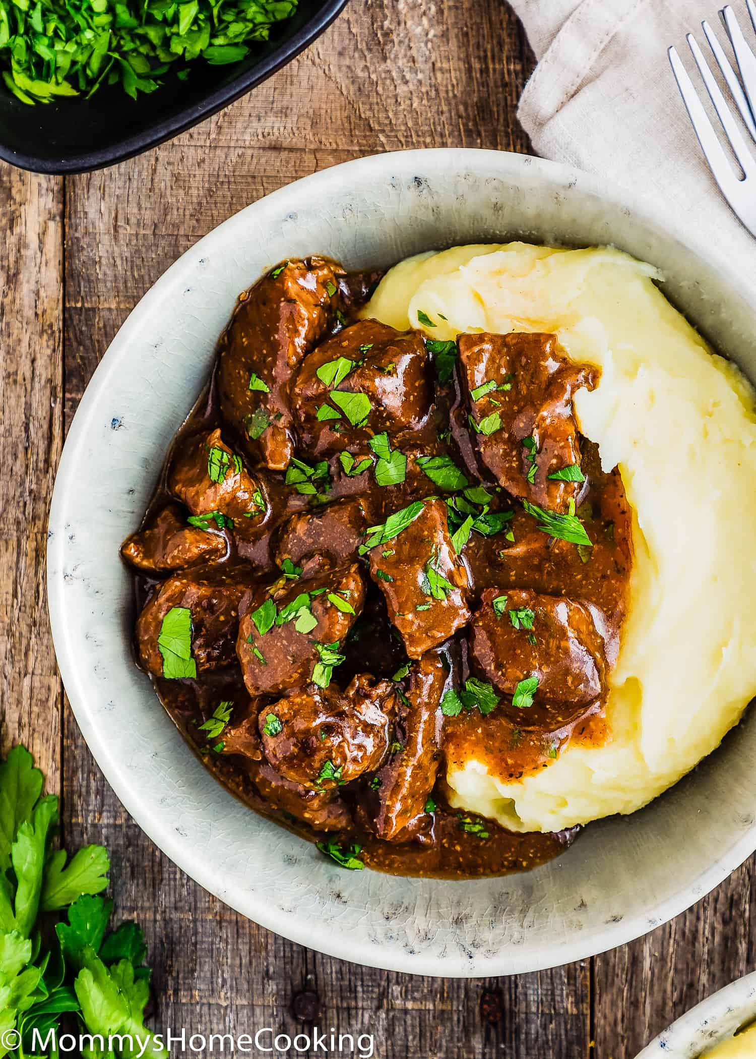 Instant Pot Beef Tips and Gravy Recipe - Recipe Image