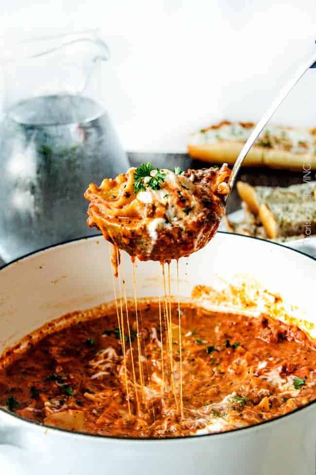 Instant Pot Lasagna Soup Recipe - Recipe Image