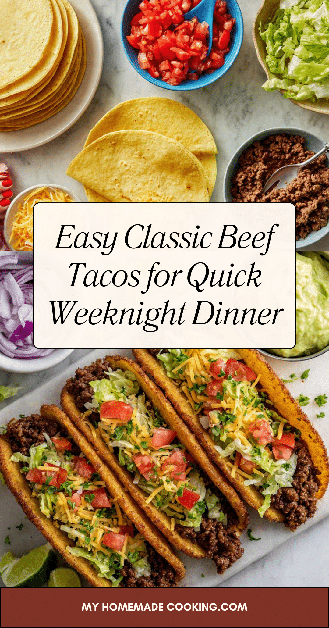 Classic Beef Tacos Recipe – Easy & Flavorful Taco Night