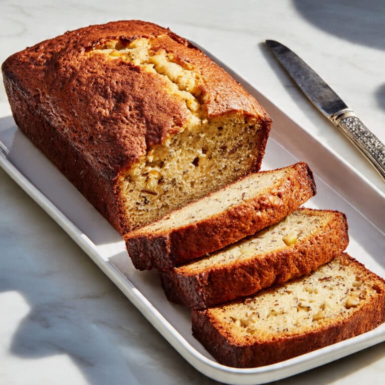 Moist Homemade Banana Bread Recipe
