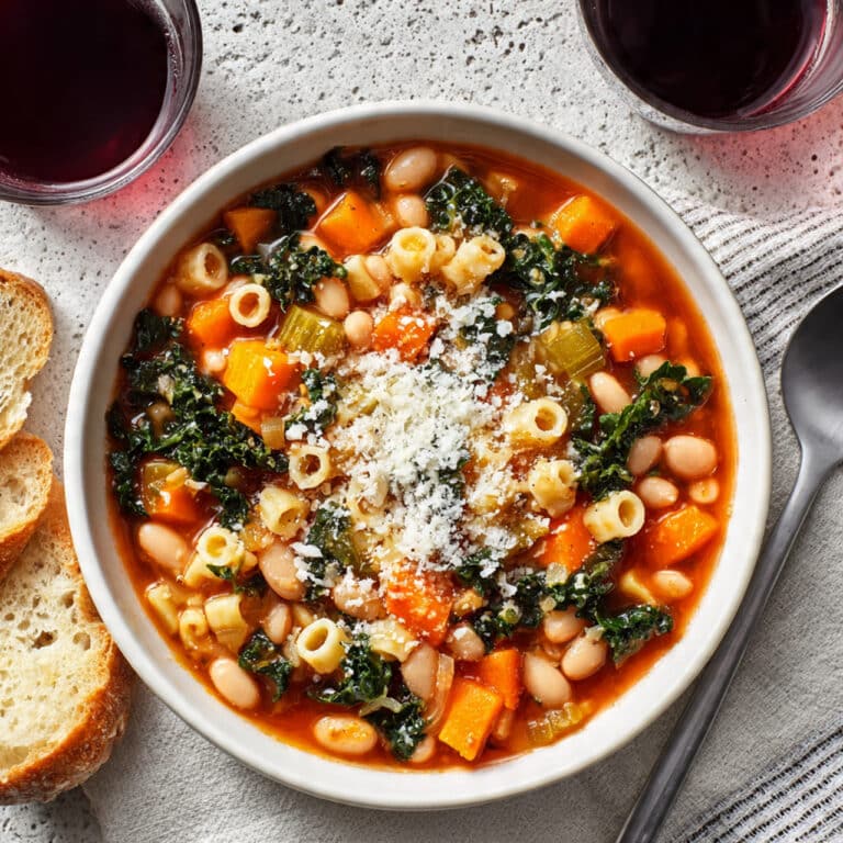 Winter Minestrone Soup Recipe