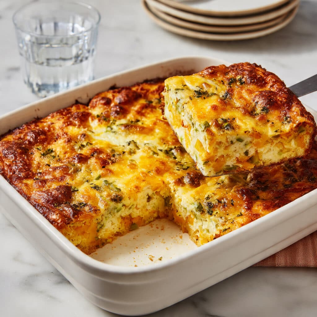 Green Chili Egg Casserole Recipe