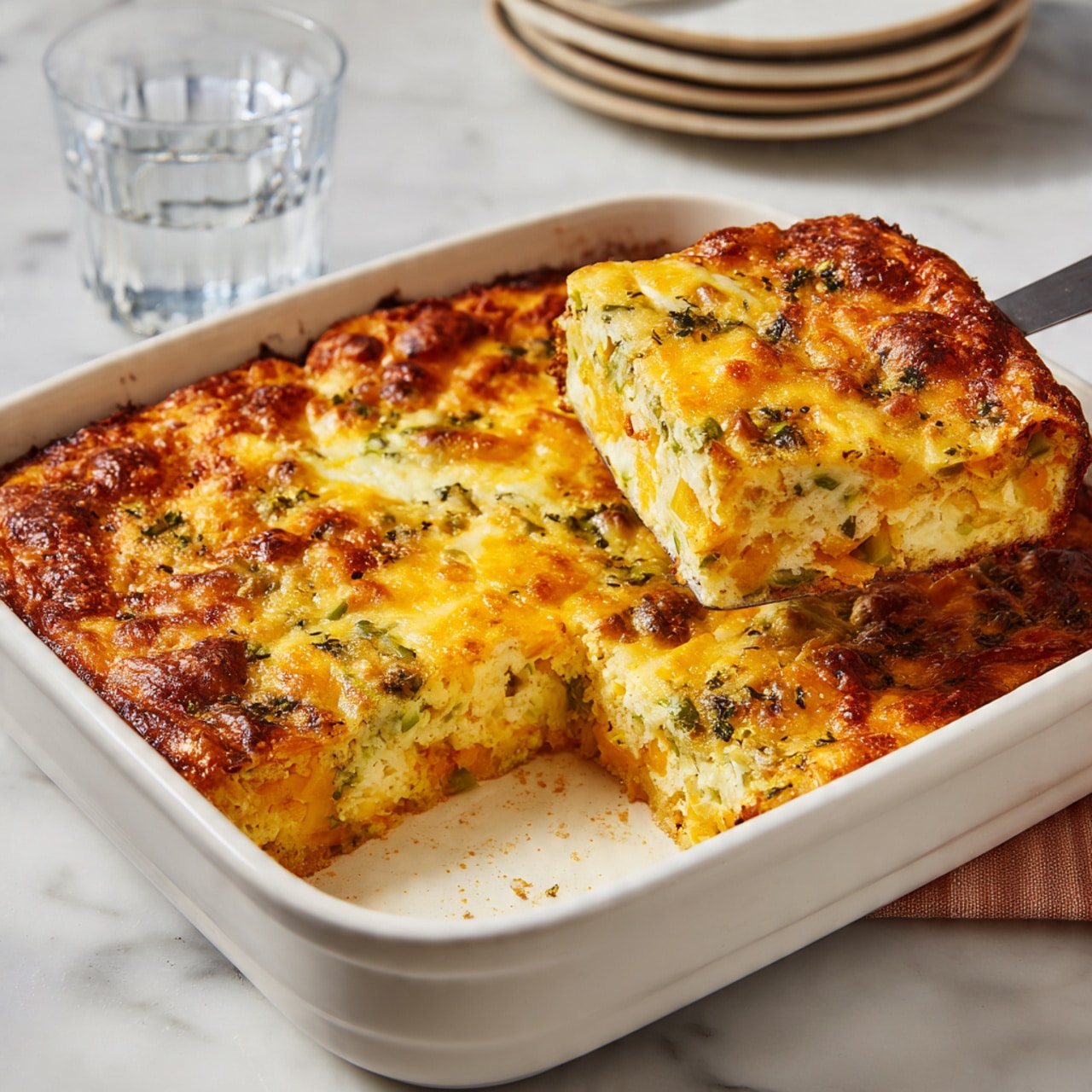 Green Chili Egg Casserole Recipe