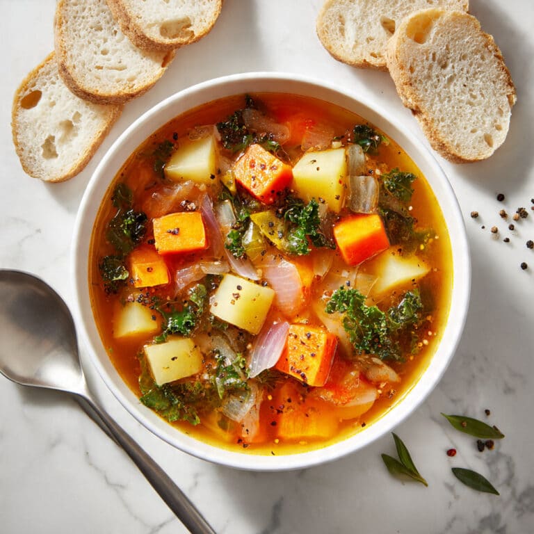 Hearty Winter Vegetable Soup Recipe