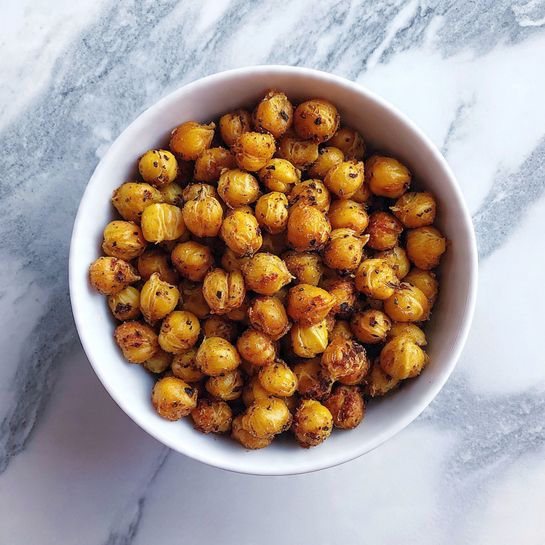 Spicy Roasted Chickpeas Recipe