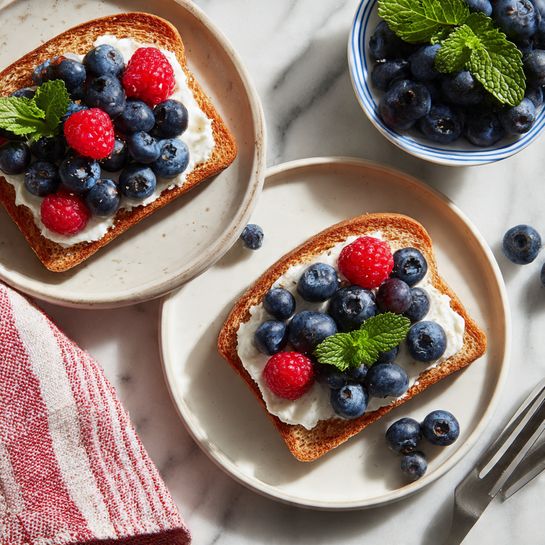Yogurt Toast: A Creamy Baked Breakfast Delight Recipe - Recipe Image
