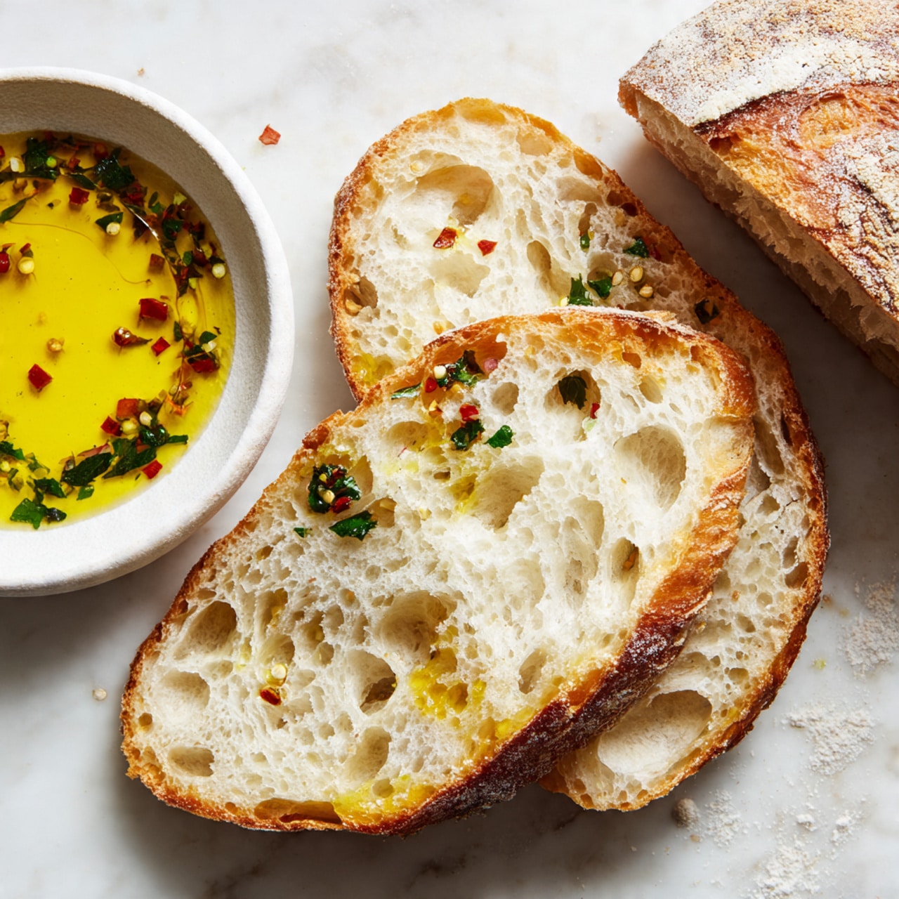 Rustic No-Knead Artisan Bread Recipe - Recipe Image