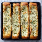 Air Fryer Breadsticks with Garlic Butter and Parmesan Recipe