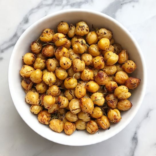 Spicy Roasted Chickpeas Recipe - Recipe Image