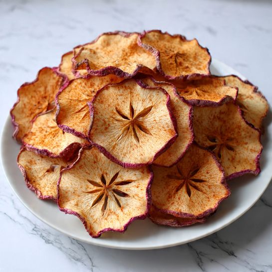 Maple Cinnamon Apple Chips Recipe