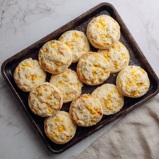 Warm Cheddar and Herb Biscuits Recipe