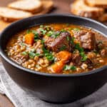 Beef & Barley Soup Recipe