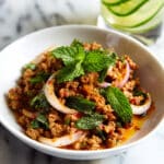 Authentic Thai Laab Moo: Spicy Minced Pork Salad Recipe