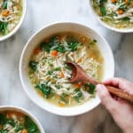 Easy Lemon Chicken Orzo Soup Recipe