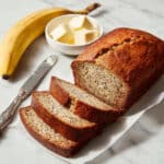 Moist and Fluffy Egg-Leavened Banana Bread Without Baking Soda or Baking Powder Recipe