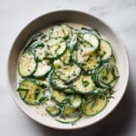Sour Cream Cucumber Salad Recipe