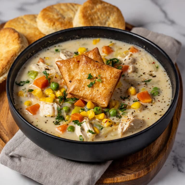 Creamy Chicken Pot Pie Soup Recipe