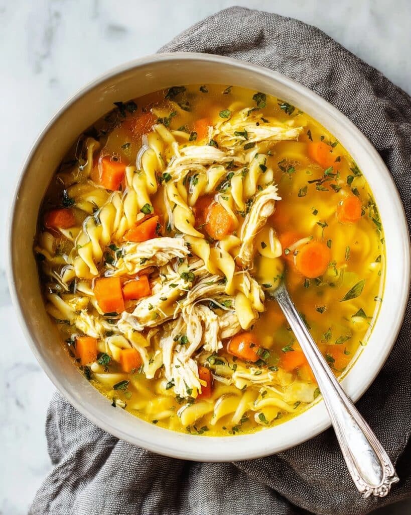 No Chicken Noodle Soup Recipe