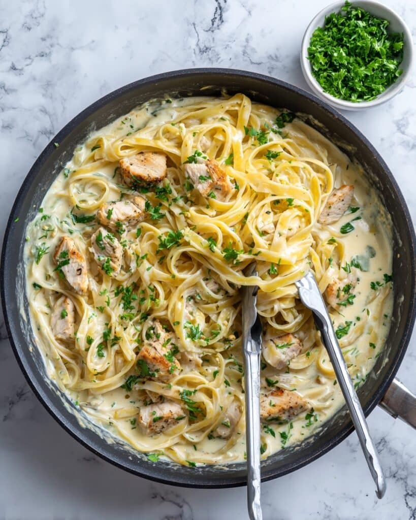 One-Pot Chicken Alfredo Recipe