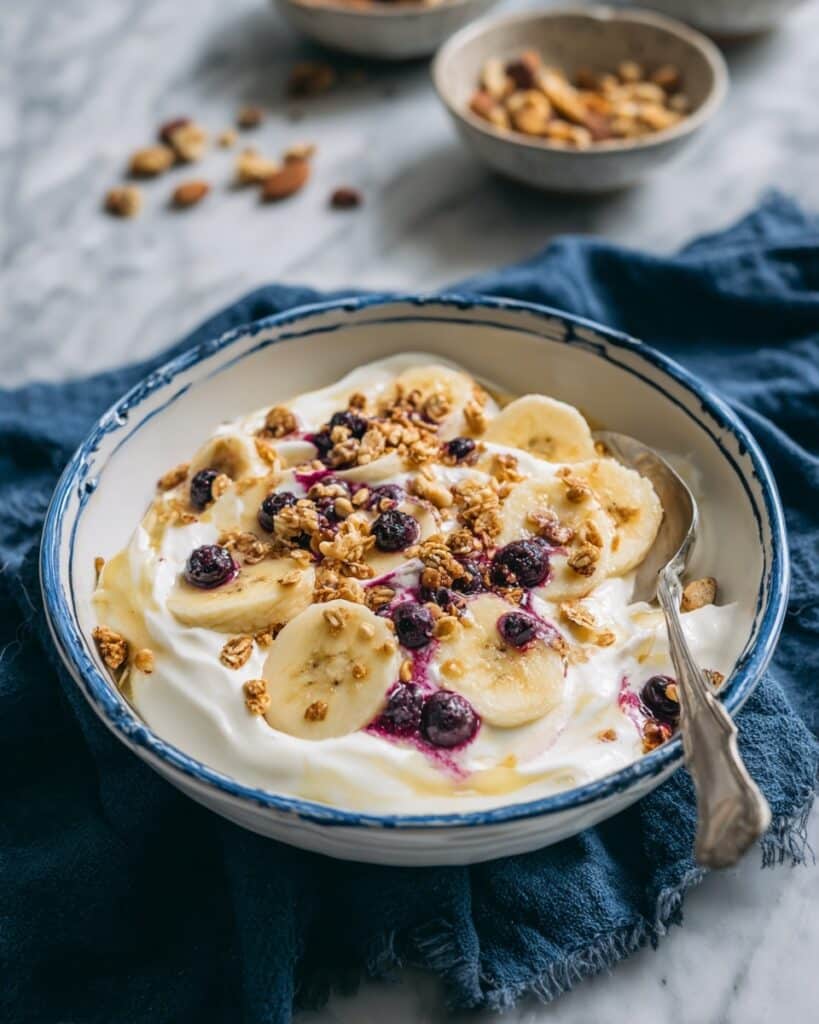 Healthy Breakfast Banana Split Recipe