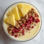 Healthy Breakfast Smoothie Bowl with Barley and Fresh Fruit Recipe