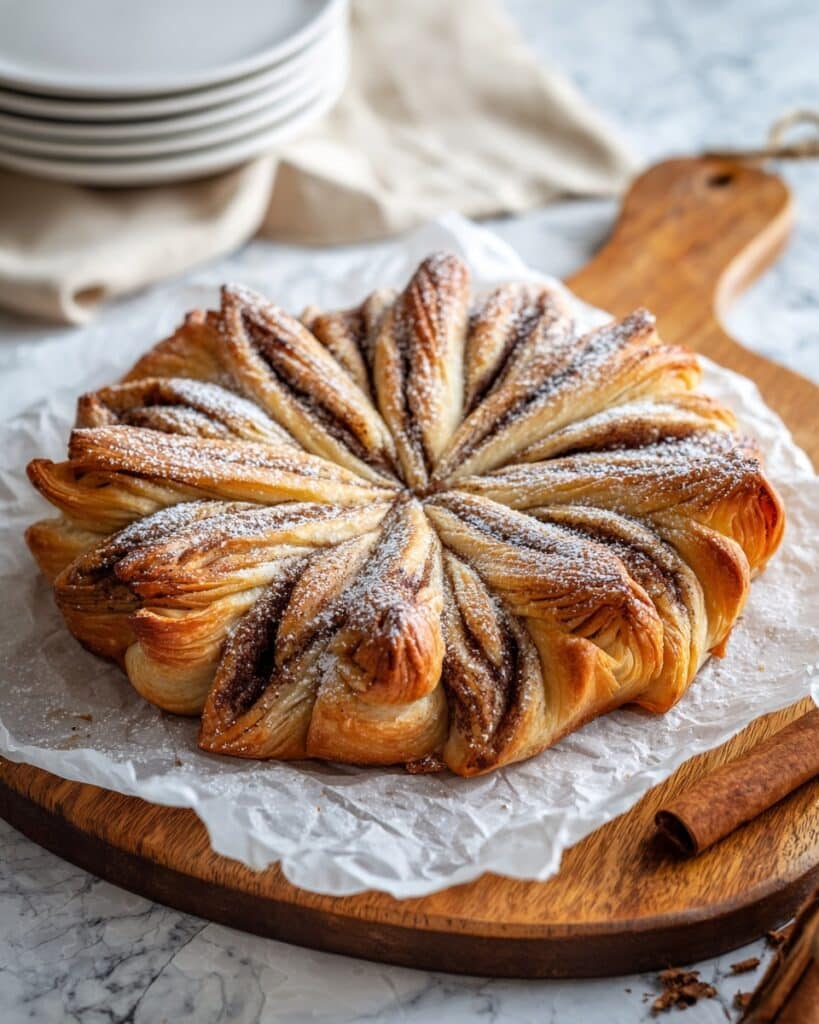 Star Twisted Sweet Filling Bread Recipe