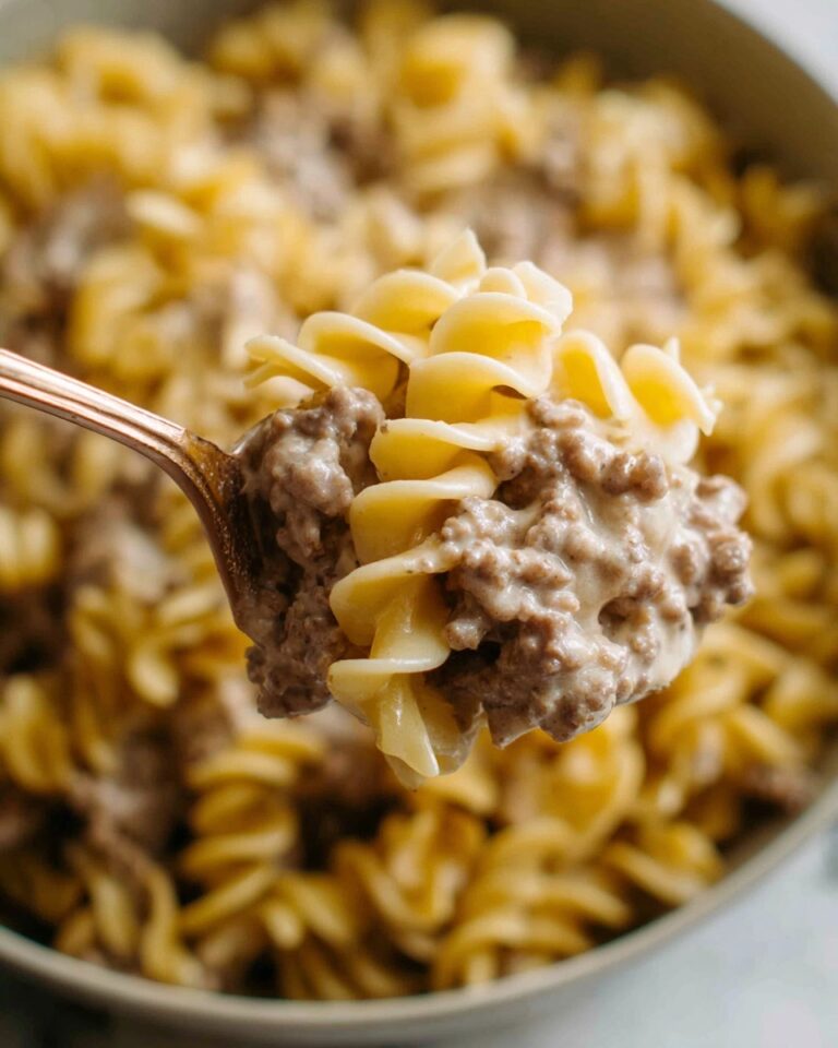 Ground Beef Stroganoff Recipe
