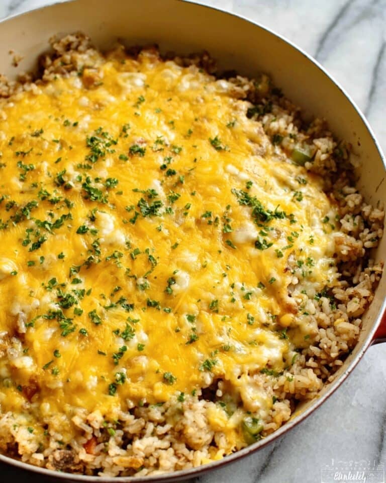 Ground Beef & Broccoli Casserole Recipe