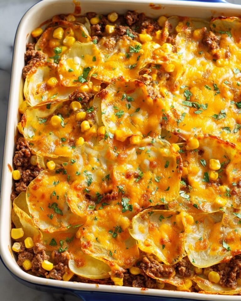 Hamburger Potato Casserole Recipe