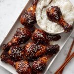 Honey Soy Chicken Drumsticks with Coconut Rice Recipe