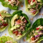 Buffalo Chicken Lettuce Boats Recipe