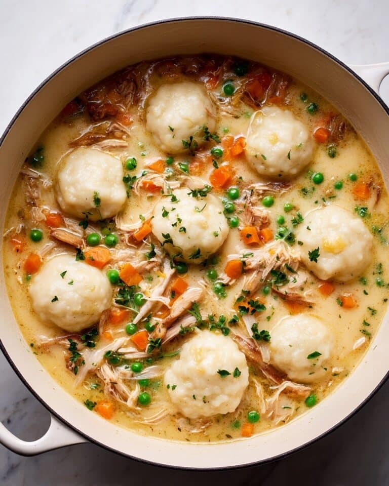 Homestyle Chicken Soup with Fluffy Dumplings Recipe