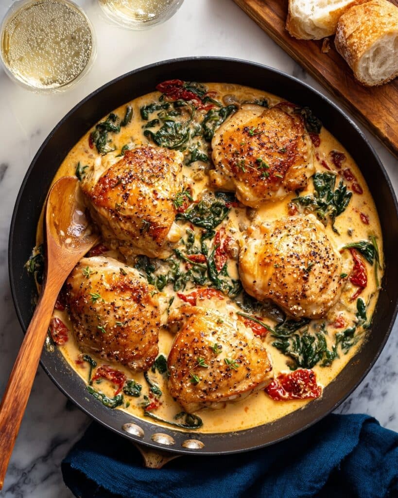 Creamy Tuscan Chicken Recipe
