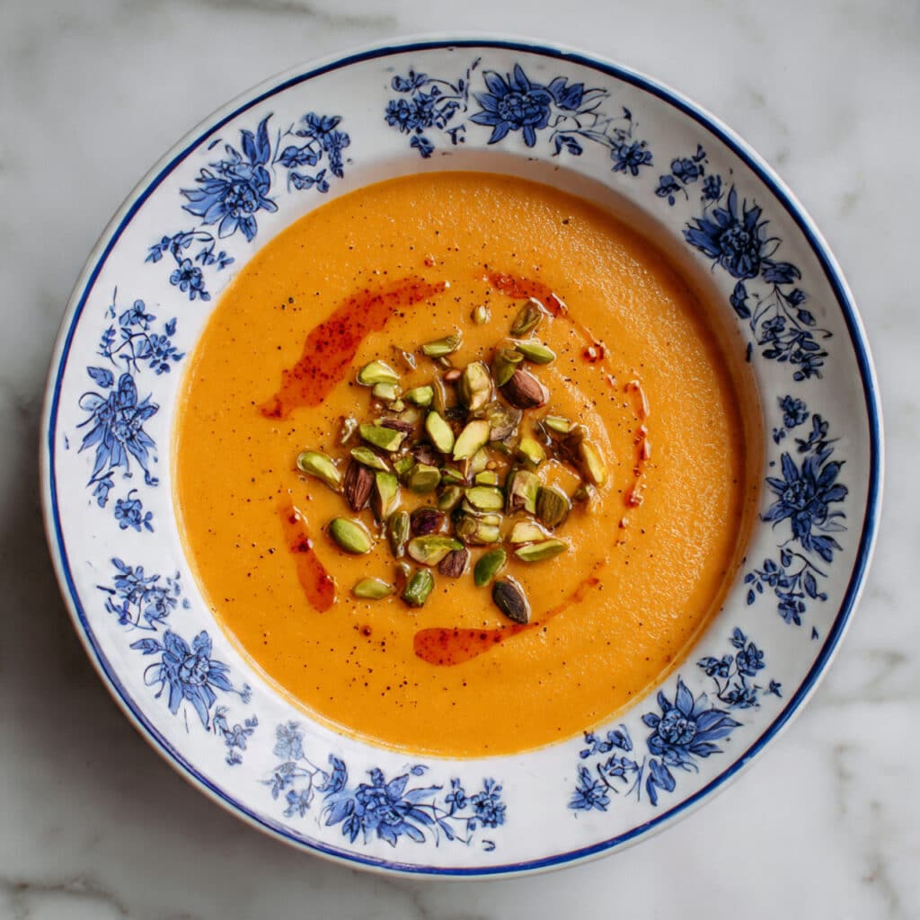 Velvety Roasted Pumpkin Soup with Warm Spices Recipe