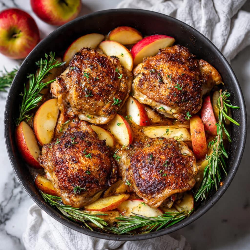 Rosemary Apple Cider Chicken Recipe