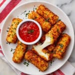 Air Fryer Mozzarella Sticks Recipe