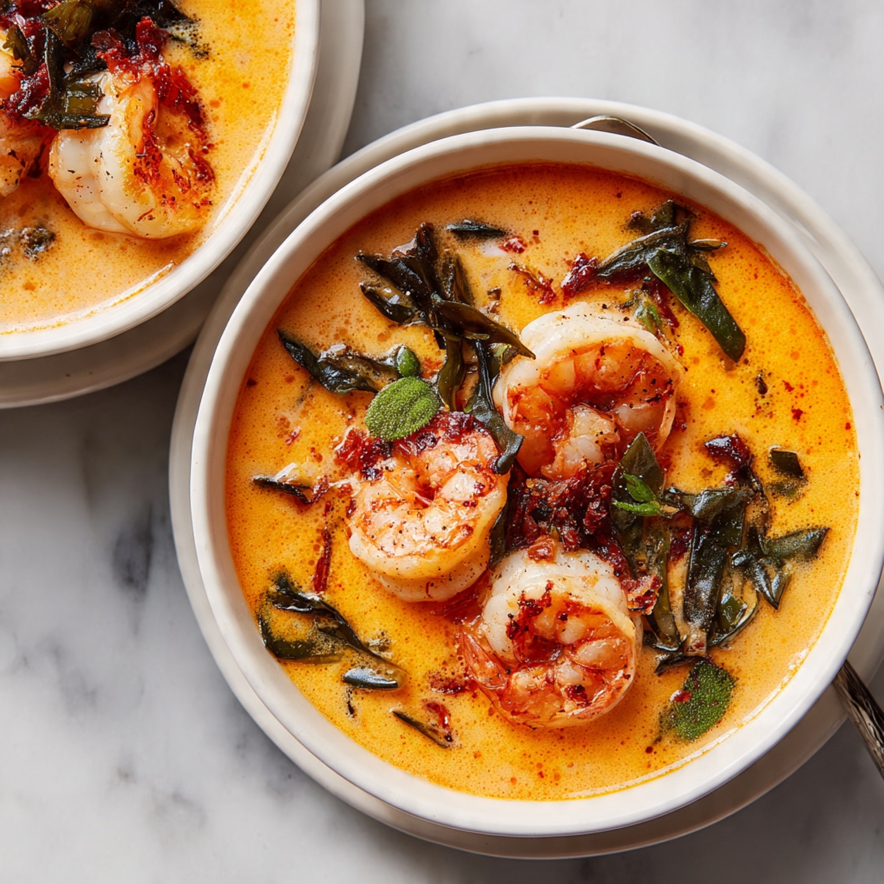 Creamy 30-Minute Seafood with Shrimp and Mixed Seafood in Garlic Parmesan Sauce Recipe