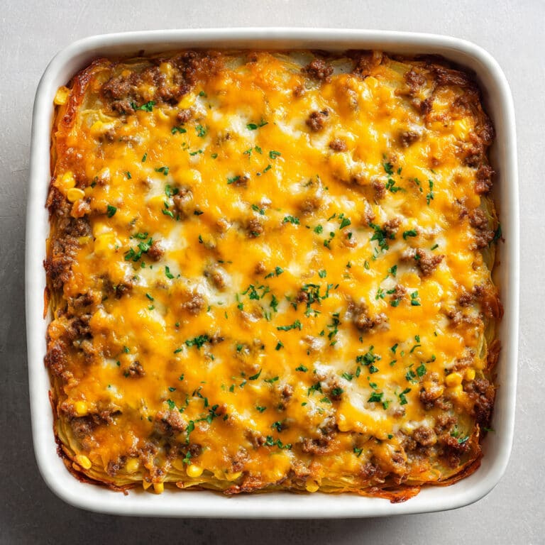 Hamburger Potato Casserole Recipe