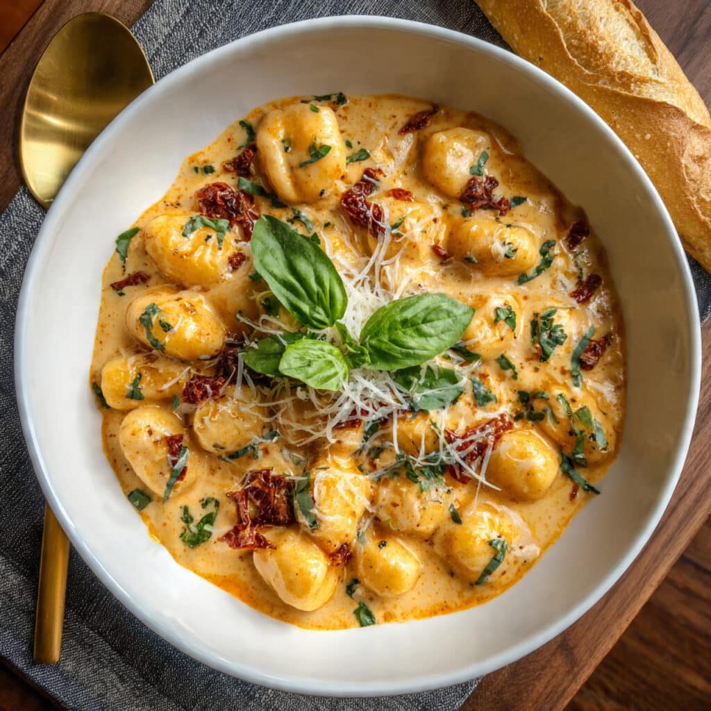 Creamy Gnocchi in a Luxurious Parmesan Sauce Recipe