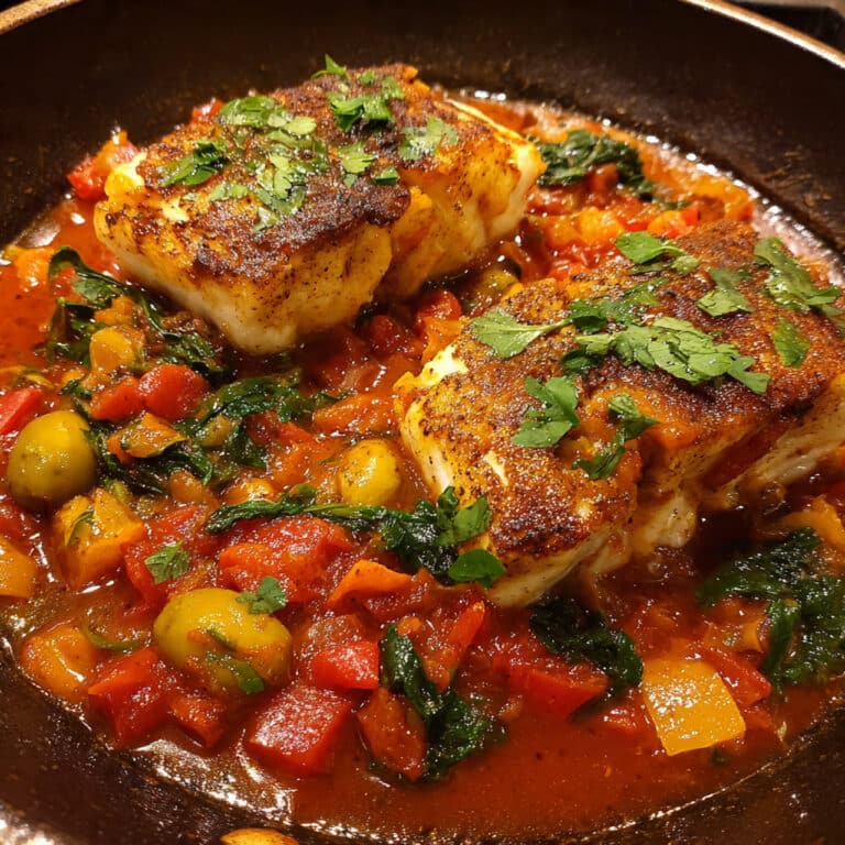 Classic Spicy Moroccan Chicken in Rich Sauce Recipe