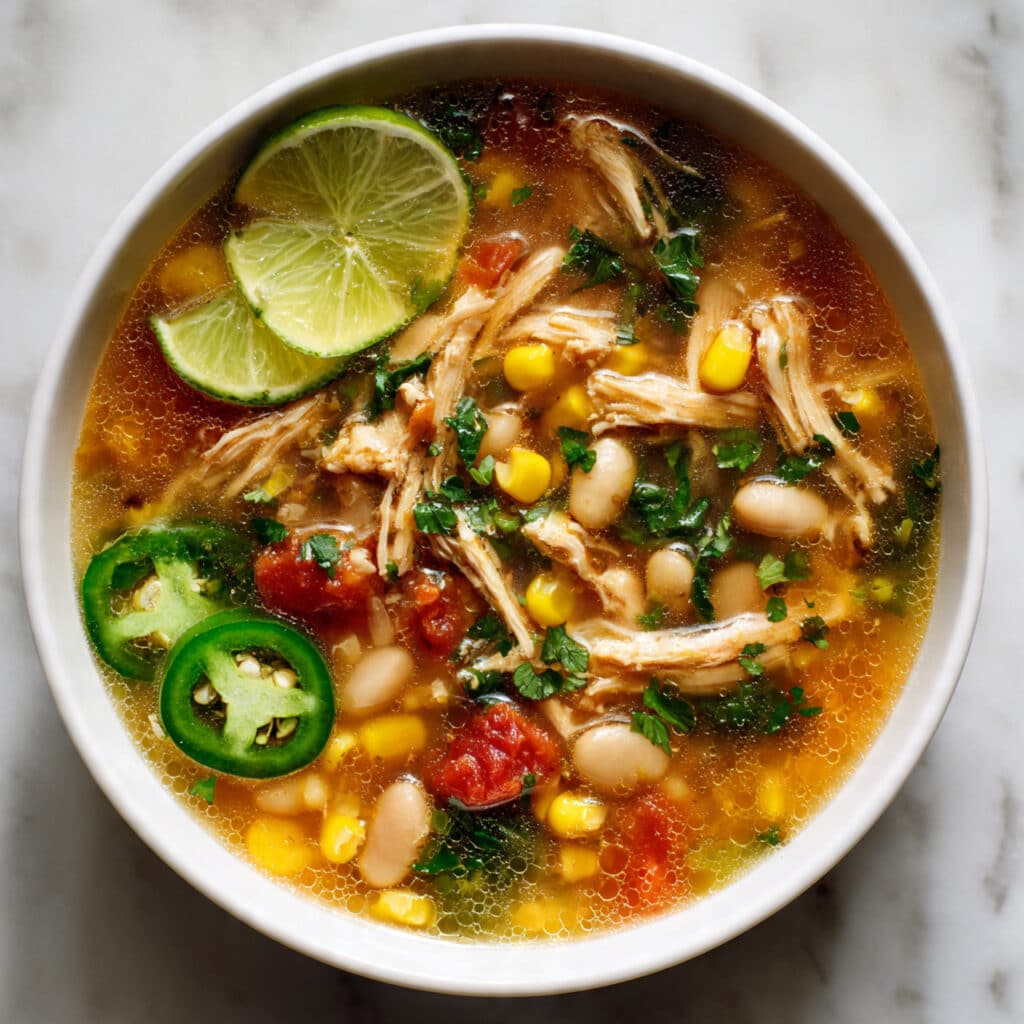 Cajun White Chicken Chili Recipe