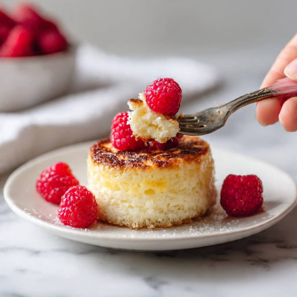 Gluten-Free White Chocolate Raspberry Lava Cake Recipe