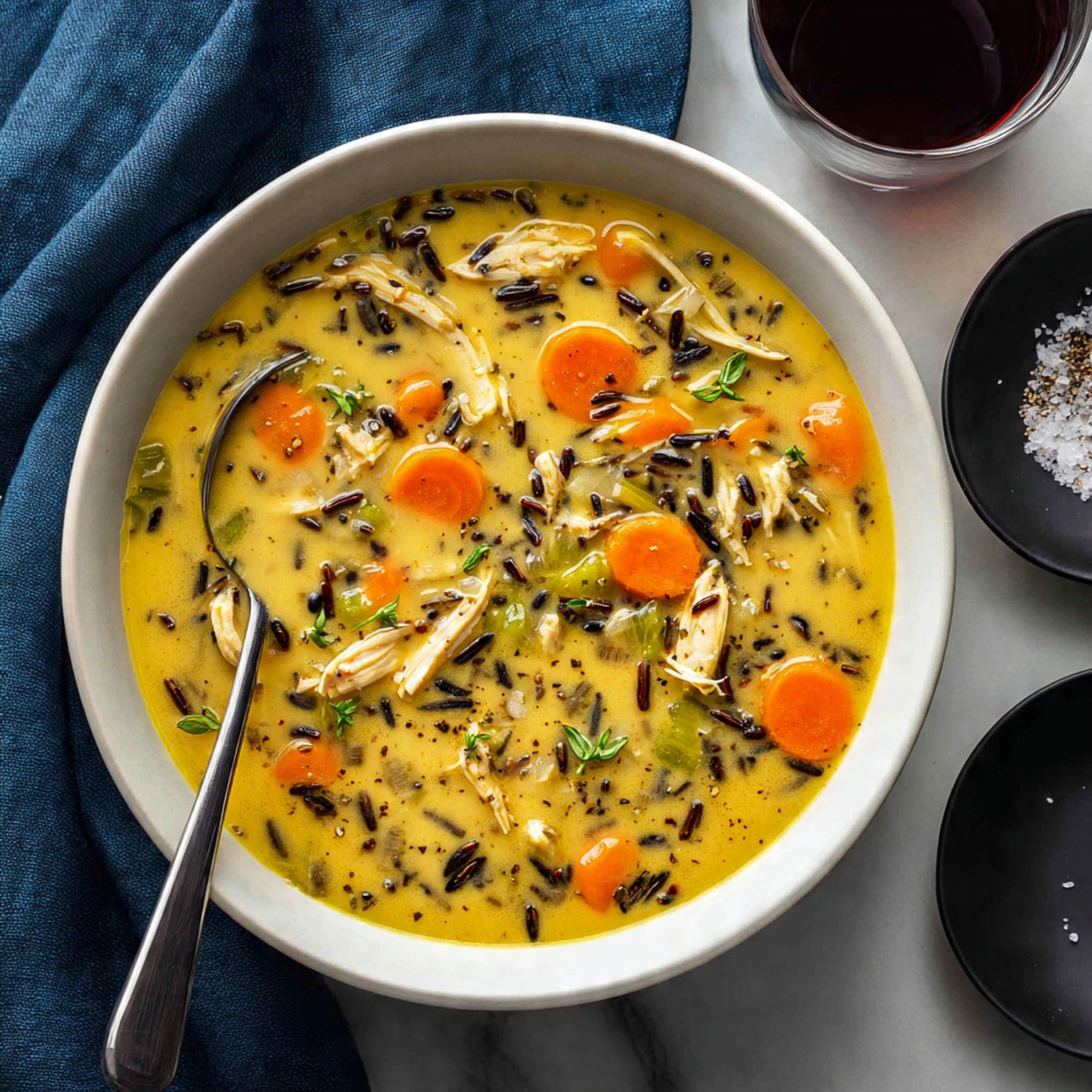 Creamy Chicken and Wild Rice Soup Recipe