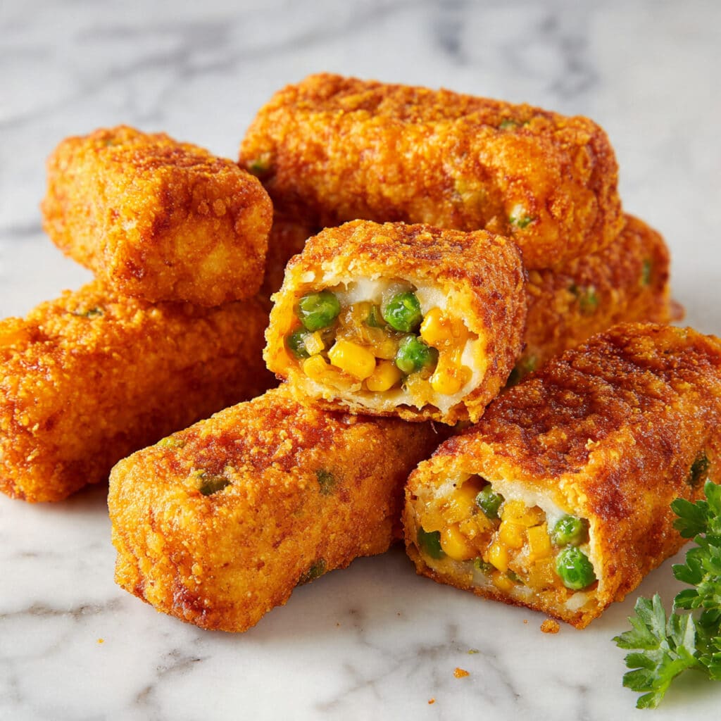 Cheesy Chicken Bread Pockets Recipe