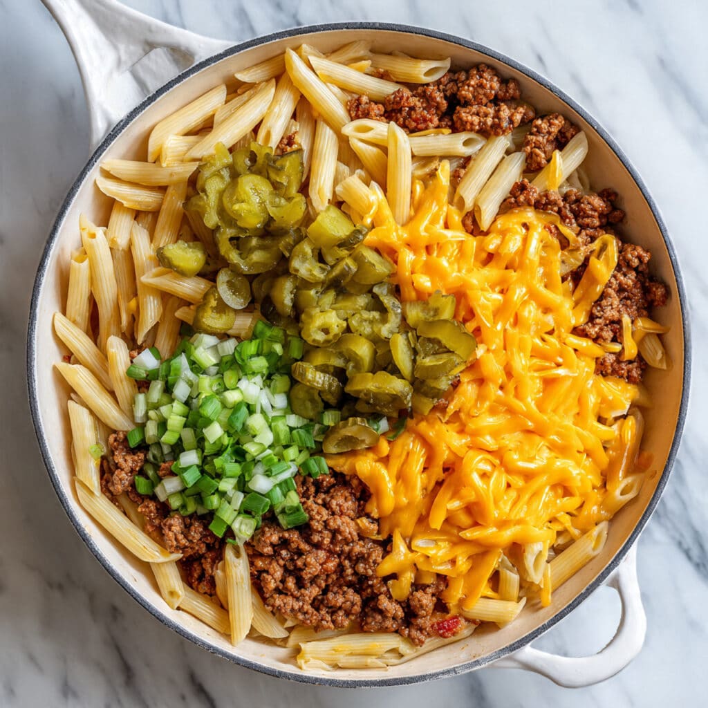 Easy Cheeseburger Pasta Recipe