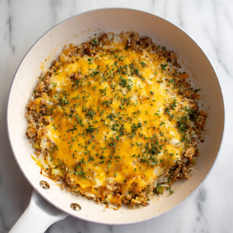 Ground Beef & Broccoli Casserole Recipe